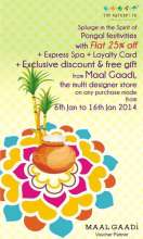 Pongal Celebrations, The Nature's Co, exciting offers, 6 to 16 January 2014, Express Avenue, Chennai