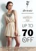 Avirate presents The Sensuality Sale, Dress, Tops, Skirts, Shrugs, Trousers, Shoes, Bags, Leggings, Jeggings, Lingerie, & More, Get up to 70% off