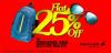 Flat 25% off on Sunglasses, Bags, Belts & Wallets at Fastrack.