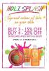 Holi Offers, The Body Shop, 23 to 27 March 2013.