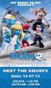 Events for kids in Chennai, Meet the Smurfs, 14 July 2013, Escape, Express Avenue Mall, Chennai, 1,pm