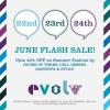 FLASH SALE !! Upto 40% off on Summer fashion by Sanchita, House of Three, 11.11 Cell Design and Evolv menswear only on 22nd,23rd and 24th June