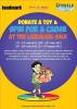Donate a Toy & Spin for a cause at the Landmark Sale from 3 to 5 August 2012