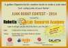 Events in Chennai, Junk Robot Contest 2014, Robotics Event, 13 April 2014, Ramee Mall, Chennai, 8.30.am to 6.pm